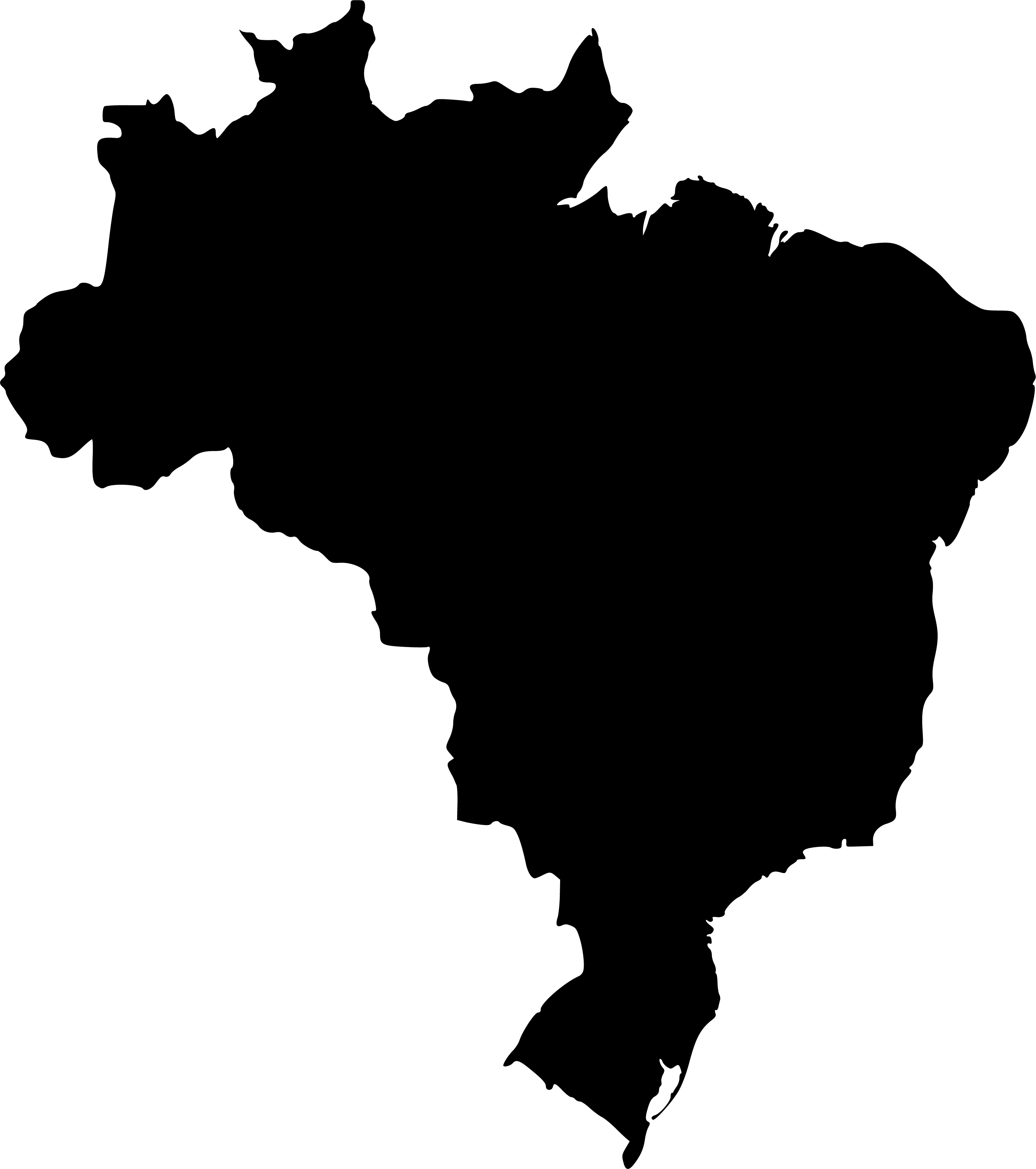 Brasil's map