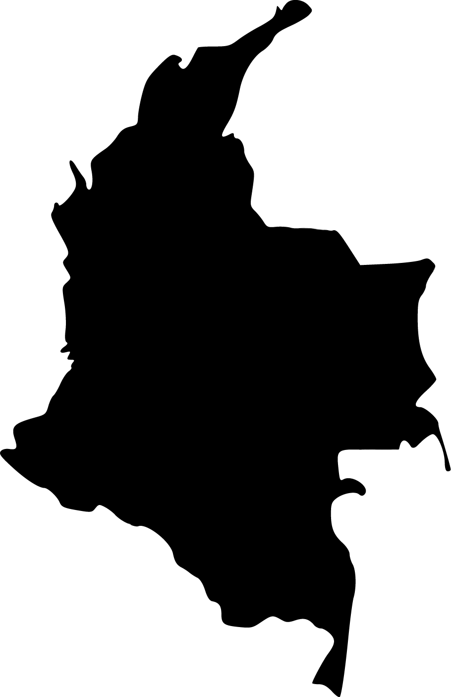 Colombia's map