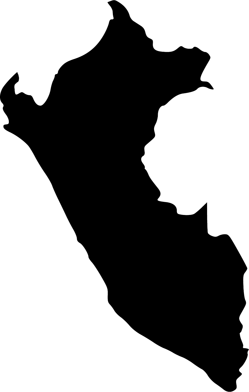 Peru's map
